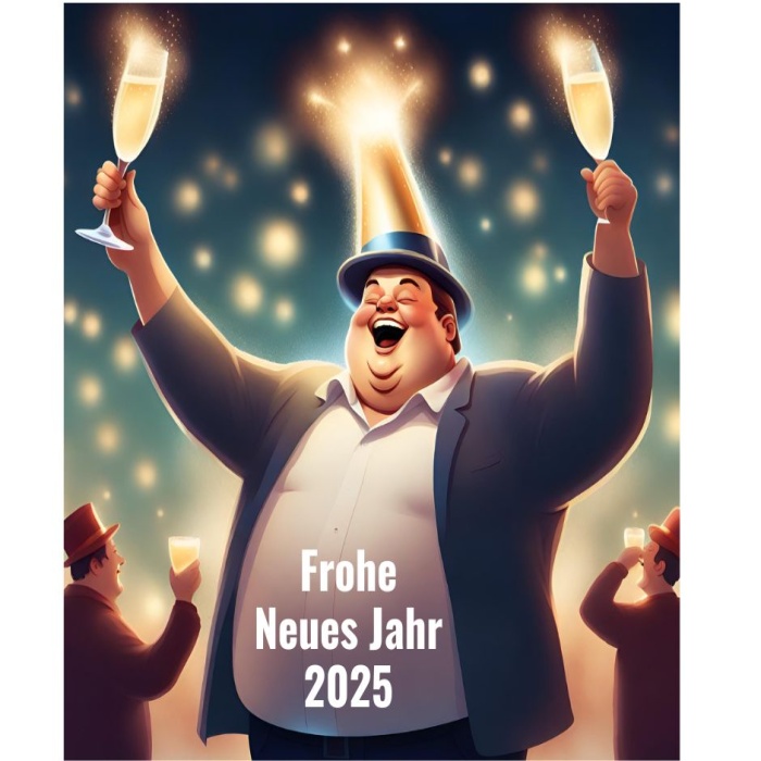 gute neues jahr wünsche Lustig 2025